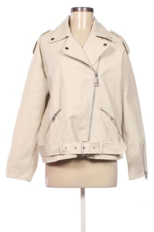 Dámská kožená bunda  Missguided, Velikost XL, Barva Béžová, Cena  582,00 Kč, #137012834