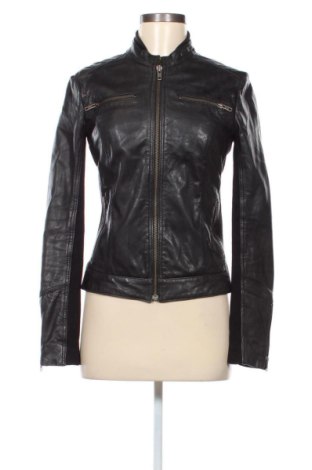 Damen Lederjacke Mango, Größe M, Farbe Schwarz, Preis 64,00 €, #137111571