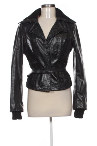 Geacă de piele pentru femei Unbranded, Mărime M, Culoare Negru, Preț 335,94 Lei, #137151508