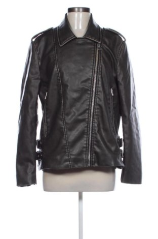 Geacă de piele pentru femei Zara, Mărime S, Culoare Maro, Preț 125,98 Lei, #136865923