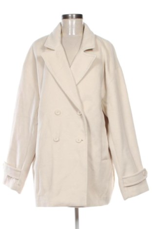 Palton de femei Cropp, Mărime XL, Culoare Ecru, Preț 178,47 Lei, #137046534