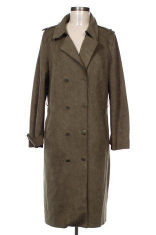Palton de femei Zara, Mărime L, Culoare Verde, Preț 157,47 Lei, #137047775