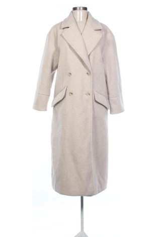 Palton de femei Stradivarius, Mărime XL, Culoare Bej, Preț 135,00 Lei, #137019355