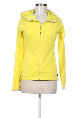 Γυναικείο μπουφάν fleece Adidas, Μέγεθος M, Χρώμα Κίτρινο, Τιμή 39,99 €, #137105359