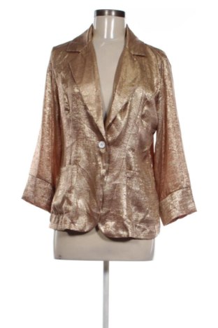 Sacou de femei SHEIN, Mărime M, Culoare Auriu, Preț 73,49 Lei, #137014338