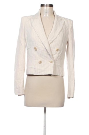 Дамско сако Zara, Размер S, Цвят Екрю, Цена 27,05 €, #137036175