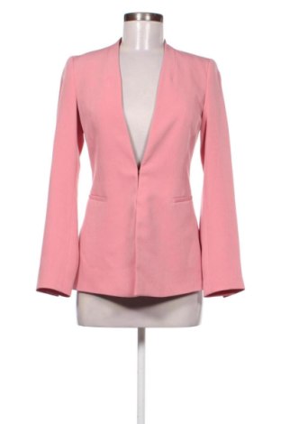 Дамско сако Zara, Размер XS, Цвят Розов, Цена 31,25 €, #137111131