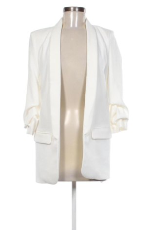 Sacou de femei Zara, Mărime XS, Culoare Ecru, Preț 148,99 Lei, #137103040