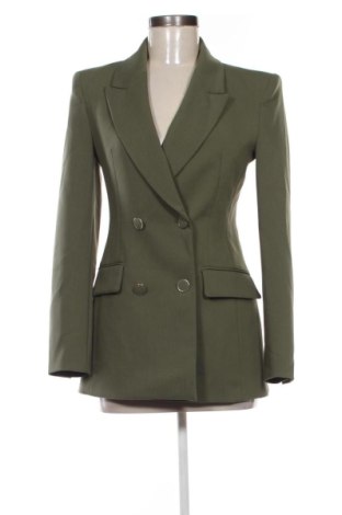 Sacou de femei Zara, Mărime S, Culoare Verde, Preț 155,27 Lei, #137158060