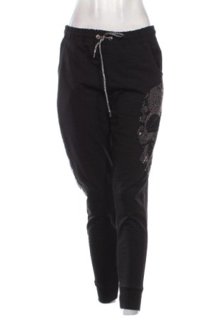 Pantaloni trening de femei Unbranded, Mărime L, Culoare Negru, Preț 43,40 Lei, #137085646