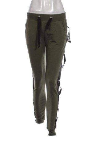Pantaloni trening de femei Unbranded, Mărime S, Culoare Verde, Preț 41,99 Lei, #137104418