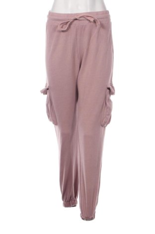Pantaloni trening de femei Zara, Mărime S, Culoare Mov deschis, Preț 72,99 Lei, #136827854