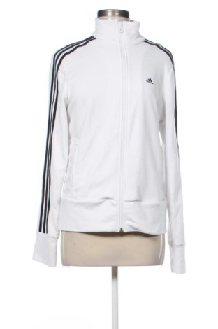 Дамско спортно горнище Adidas, Размер L, Цвят Бял, Цена 27,24 €, #137044348