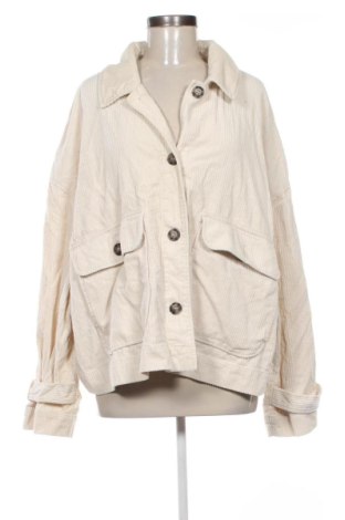 Kurtka damska H&M, Rozmiar XXL, Kolor ecru, Cena 91,99 zł, #137046577
