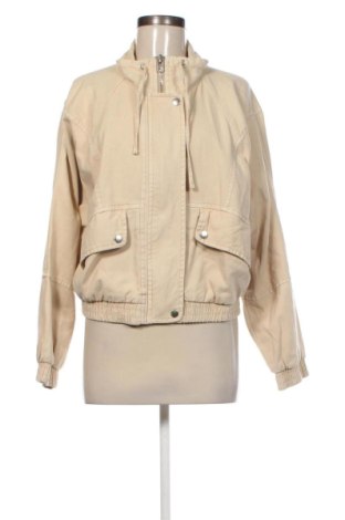 Geacă de femei Pull&Bear, Mărime L, Culoare Bej, Preț 84,20 Lei, #137083204