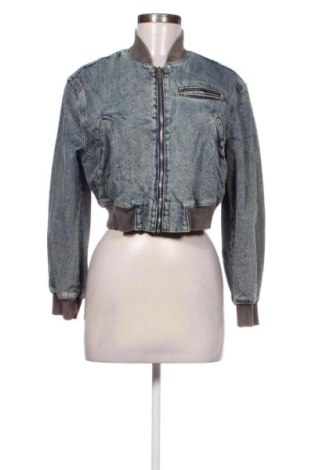 Γυναικείο μπουφάν Bershka, Μέγεθος S, Χρώμα Μπλέ, Τιμή 16,24 €, #137089098