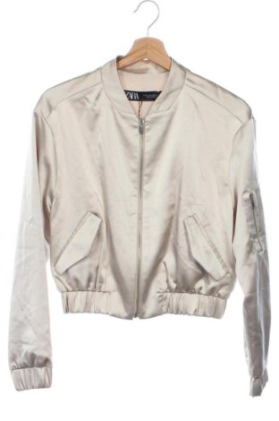 Geacă de femei Zara, Mărime XS, Culoare Ecru, Preț 240,54 Lei, #137099782