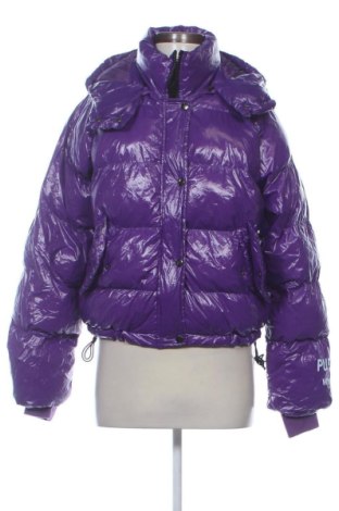 Dámska bunda  Bershka, Veľkosť S, Farba Fialová, Cena  29,00 €, #137068343