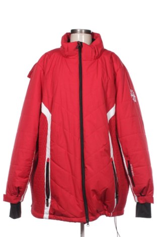 Dámská bunda pro zimní sporty  Ulla Popken, Velikost 5XL, Barva Červená, Cena  1 310,00 Kč, #137150611