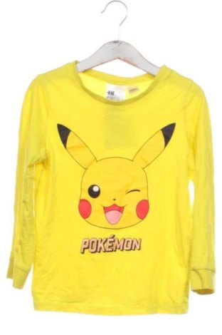 Детска блуза H&M, Размер 4-5y/ 110-116 см, Цвят Жълт, Цена 8,08 €, #137028990