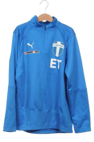 Детска блуза PUMA, Размер 10-11y/ 146-152 см, Цвят Син, Цена 12,00 €, #137124972