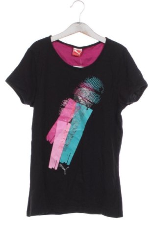 Kinder Shirt PUMA, Größe 12-13y/ 158-164 cm, Farbe Schwarz, Preis 12,00 €, #137136393