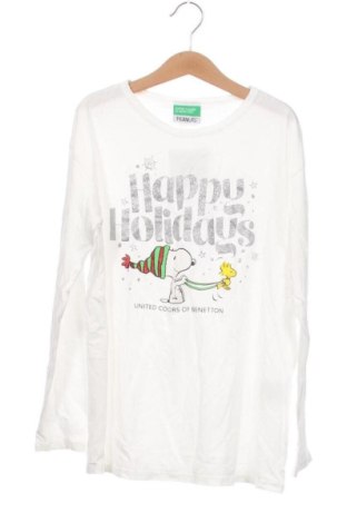 Dětská halenka  United Colors Of Benetton, Velikost 10-11y/ 146-152 cm, Barva Bílá, Cena  267,00 Kč, #137042168