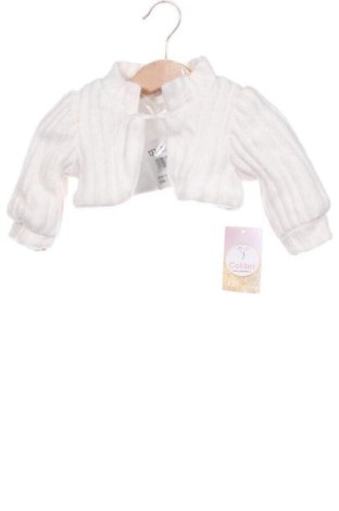 Kinder Strickjacke Colibri, Größe 6-9m/ 68-74 cm, Farbe Weiß, Preis 12,00 €, #137123884