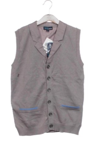 Kinder Strickjacke YCC, Größe 10-11y/ 146-152 cm, Farbe Grau, Preis € 14,00, #137041899