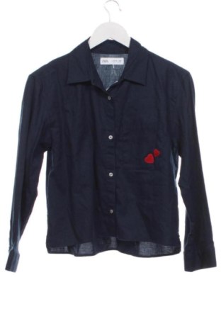 Kinderhemd Zara, Größe 12-13y/ 158-164 cm, Farbe Blau, Preis € 8,00, #137041883