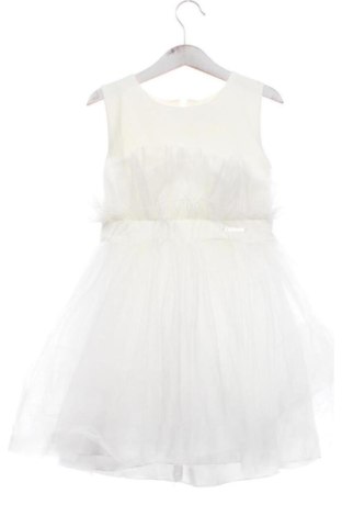 Kinderkleid Contrast, Größe 5-6y/ 116-122 cm, Farbe Weiß, Preis € 14,00, #136927378