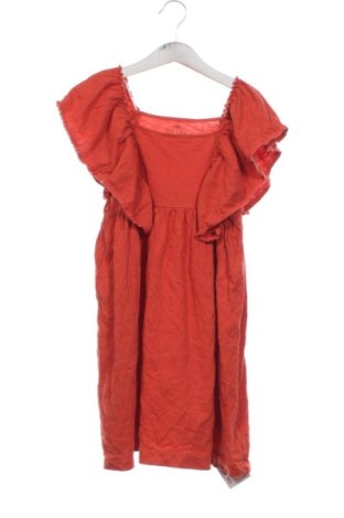 Kinderkleid H&M, Größe 6-7y/ 122-128 cm, Farbe Orange, Preis € 15,99, #136957833