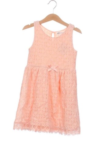 Детска рокля H&M, Размер 4-5y/ 110-116 см, Цвят Розов, Цена 22,86 €, #137035415
