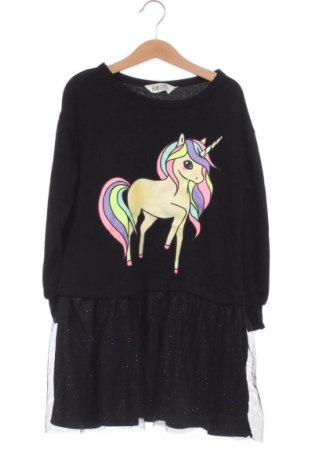 Detské šaty  H&M, Veľkosť 6-7y/ 122-128 cm, Farba Čierna, Cena  12,00 €, #137135600