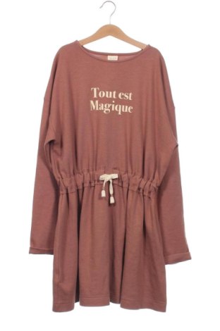 Детска рокля Zara, Размер 12-13y/ 158-164 см, Цвят Кафяв, Цена 9,00 €, #137099968