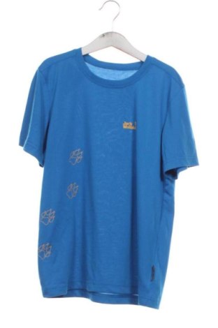 Kinder T-Shirt Jack Wolfskin, Größe 10-11y/ 146-152 cm, Farbe Blau, Preis € 15,00, #137011983