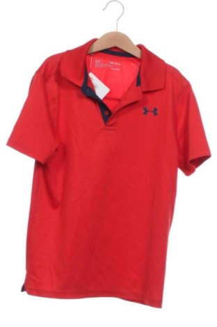 Детска тениска Under Armour, Размер 8-9y/ 134-140 см, Цвят Червен, Цена 13,29 €, #137063615