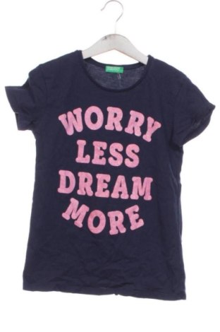 Dětské tričko  United Colors Of Benetton, Velikost 10-11y/ 146-152 cm, Barva Modrá, Cena  194,00 Kč, #137037035