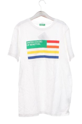 Dziecięcy T-shirt United Colors Of Benetton, Rozmiar 13-14y/ 164-168 cm, Kolor Biały, Cena 38,10 zł, #137126450