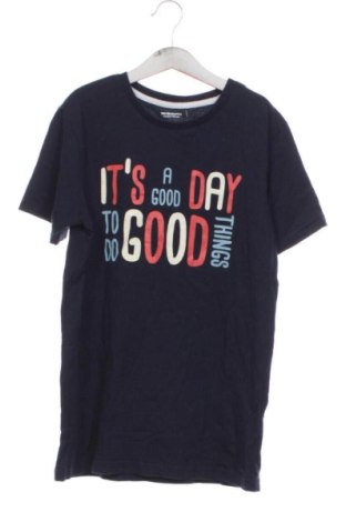 Dziecięcy T-shirt Vertbaudet, Rozmiar 12-13y/ 158-164 cm, Kolor Niebieski, Cena 24,99 zł, #136955979