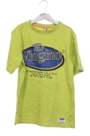 Детска тениска Vingino, Размер 10-11y/ 146-152 см, Цвят Зелен, Цена 6,13 €, #136954650
