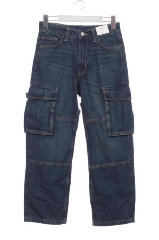 Blugi pentru copii H&M, Mărime 9-10y/ 140-146 cm, Culoare Albastru, Preț 95,00 Lei, #137064419