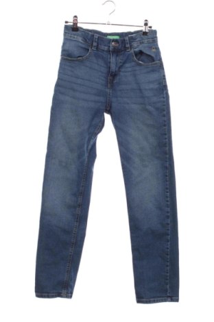Kinderjeans United Colors Of Benetton, Größe 12-13y/ 158-164 cm, Farbe Blau, Preis 9,00 €, #137144334