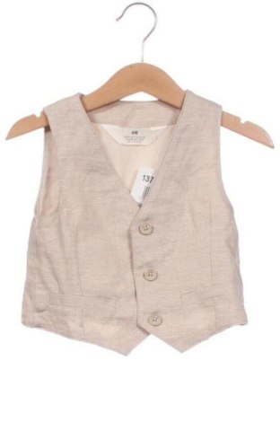 Kinderweste H&M, Größe 18-24m/ 86-98 cm, Farbe Beige, Preis € 12,60, #137041546