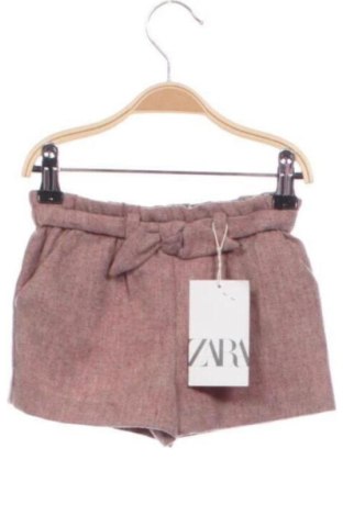 Παιδικό κοντό παντελόνι Zara, Μέγεθος 9-12m/ 74-80 εκ., Χρώμα Ρόζ , Τιμή 10,00 €, #137093843