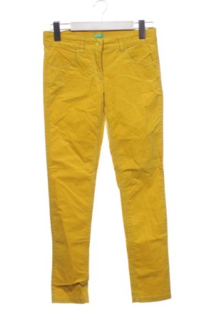 Детски панталон United Colors Of Benetton, Размер 10-11y/ 146-152 см, Цвят Жълт, Цена 11,00 €, #137002273