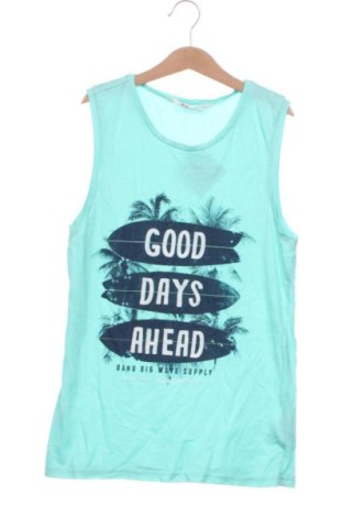 Μπλουζάκι αμάνικο παιδικό H&M, Μέγεθος 10-11y/ 146-152 εκ., Χρώμα Πράσινο, Τιμή 6,00 €, #137012630