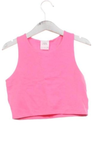 Μπλουζάκι αμάνικο παιδικό Zara, Μέγεθος 10-11y/ 146-152 εκ., Χρώμα Ρόζ , Τιμή 6,00 €, #136981986