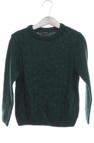 Kinderpullover LC Waikiki, Größe 4-5y/ 110-116 cm, Farbe Grün, Preis 7,00 €, #136931094
