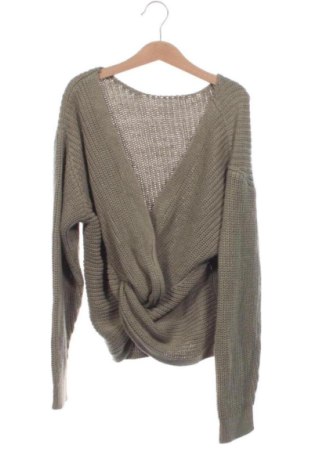 Kinderpullover New Look, Größe 11-12y/ 152-158 cm, Farbe Grün, Preis 5,72 €, #136997247
